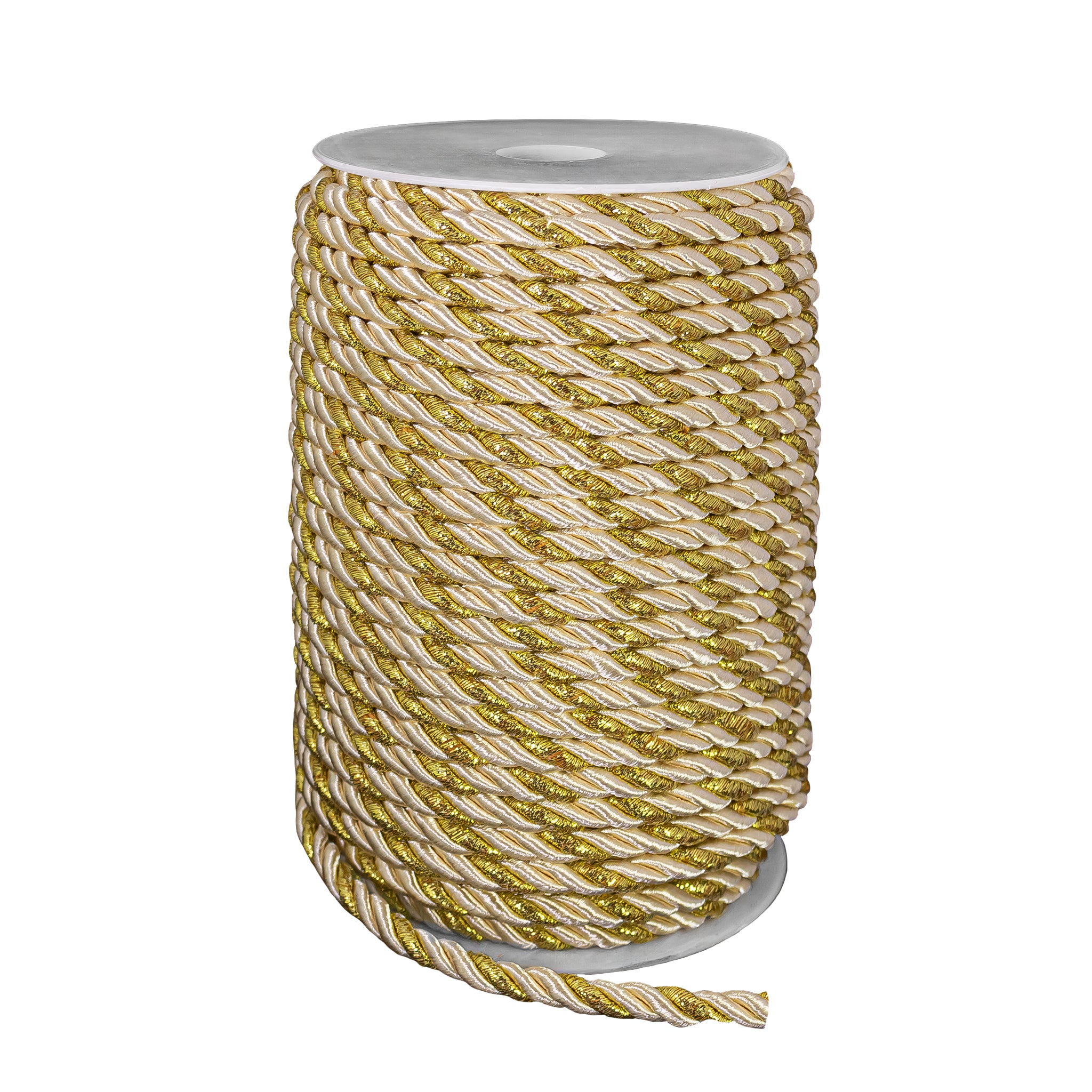 CORDON LUREX TRENZADO TRE-6(6MM).
