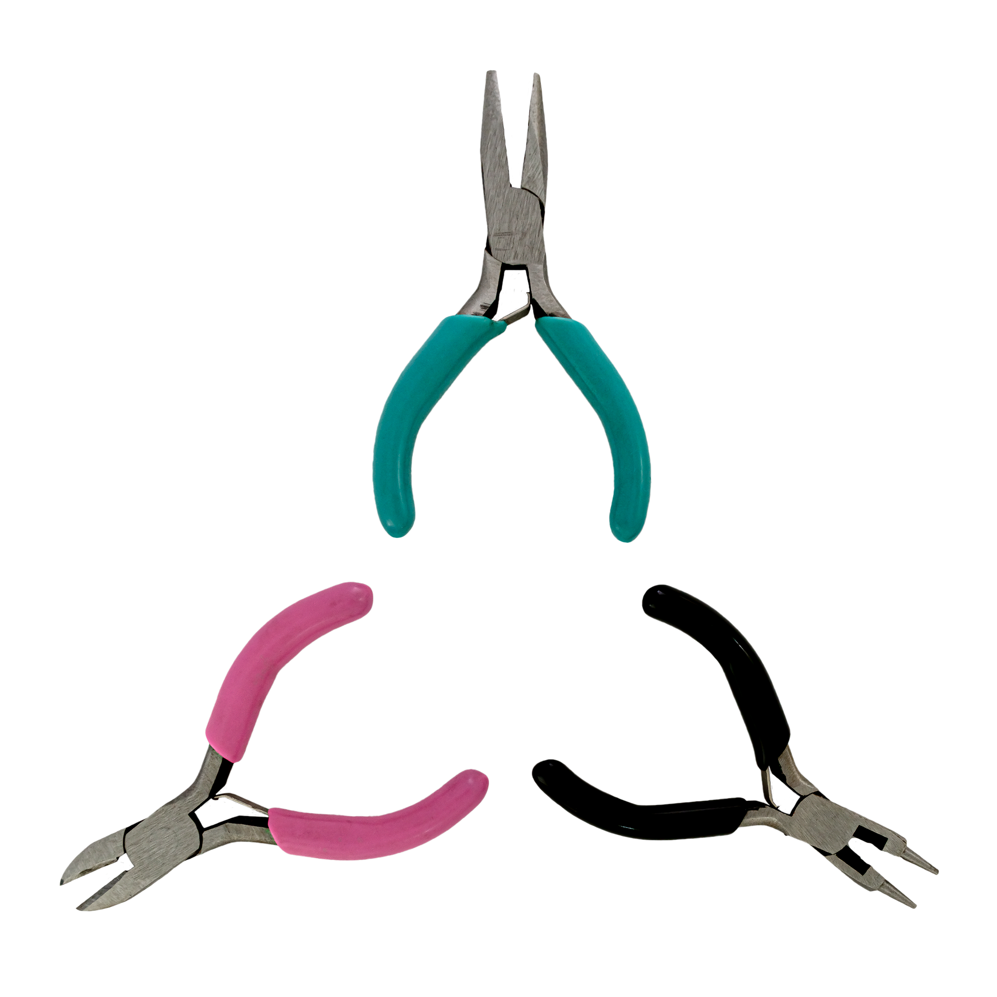 PINZAS MINI PARA BISUTERÍA YG-123(666-1) SURTIDO X SET.