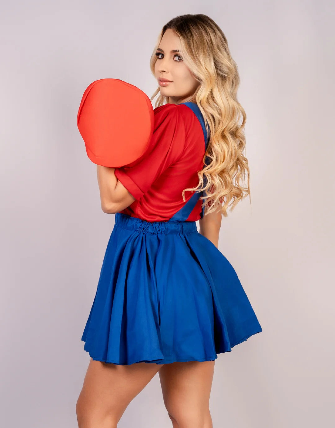 DISFRAZ MARIO BROS MUJER DG-8016-A
