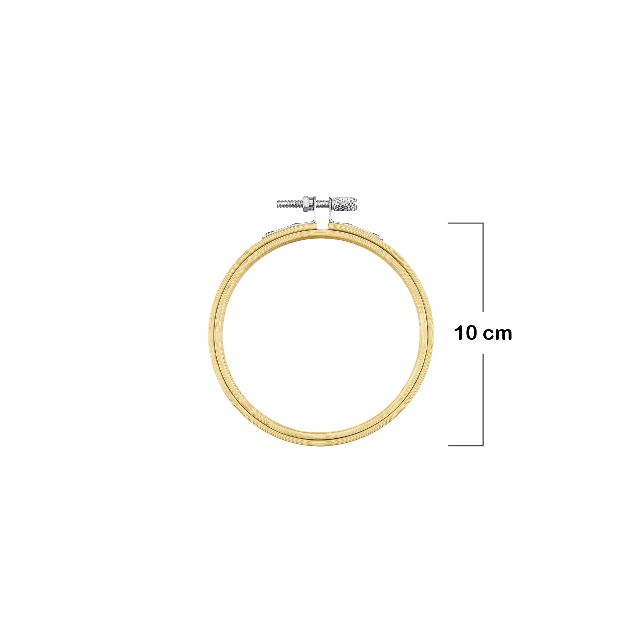 ARO MADERA TAMBORA NATURAL X 10 UNDS.