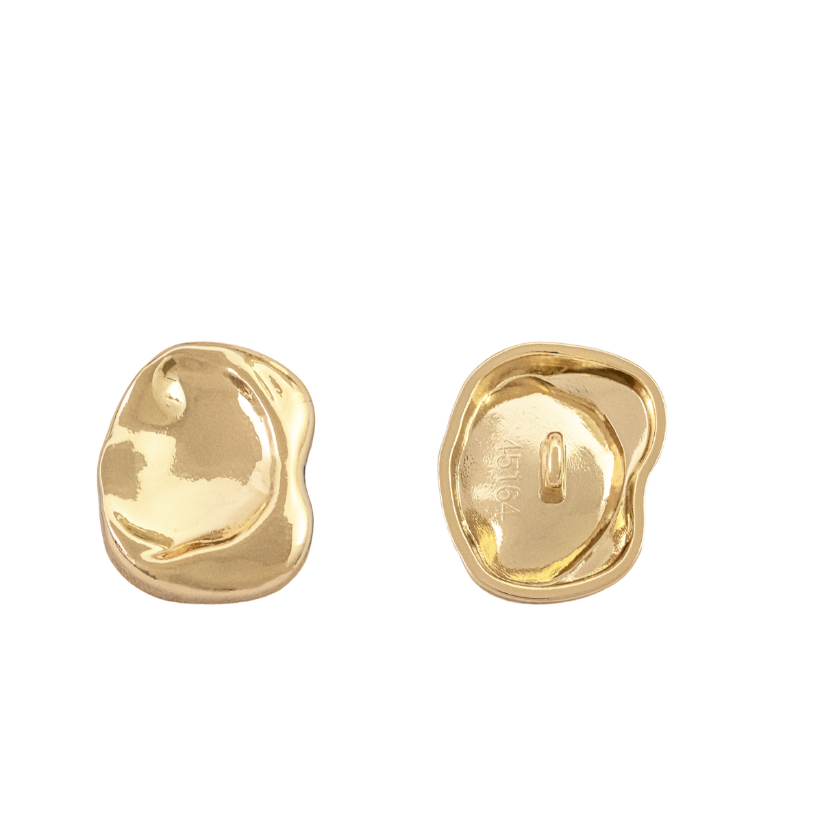 BOTÓN METÁLICO AMORFO POR DOCENA REF:F7924 (22MM)