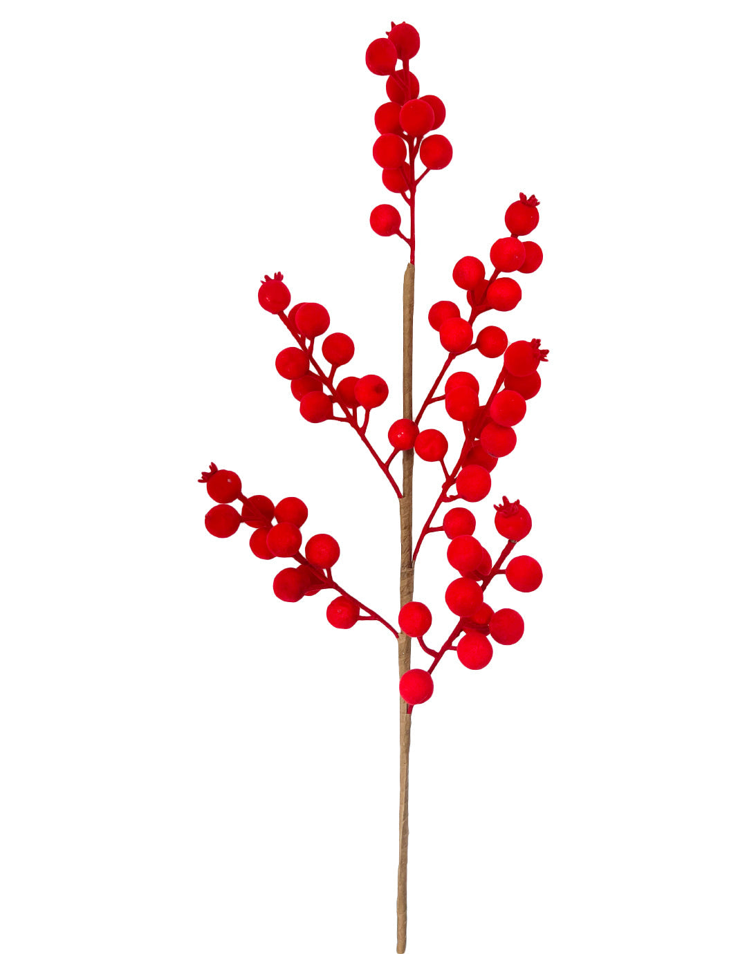 FOLLAJE FRUTOS GAMUZADOS TYF-2184R