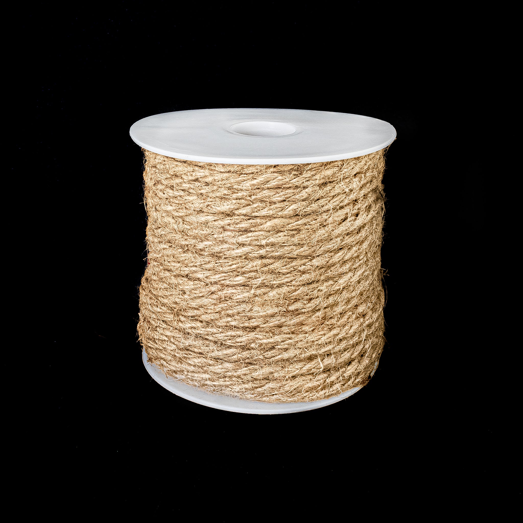 CORDON YUTE NATURAL YT-53 (4MM) X 25 YDS.