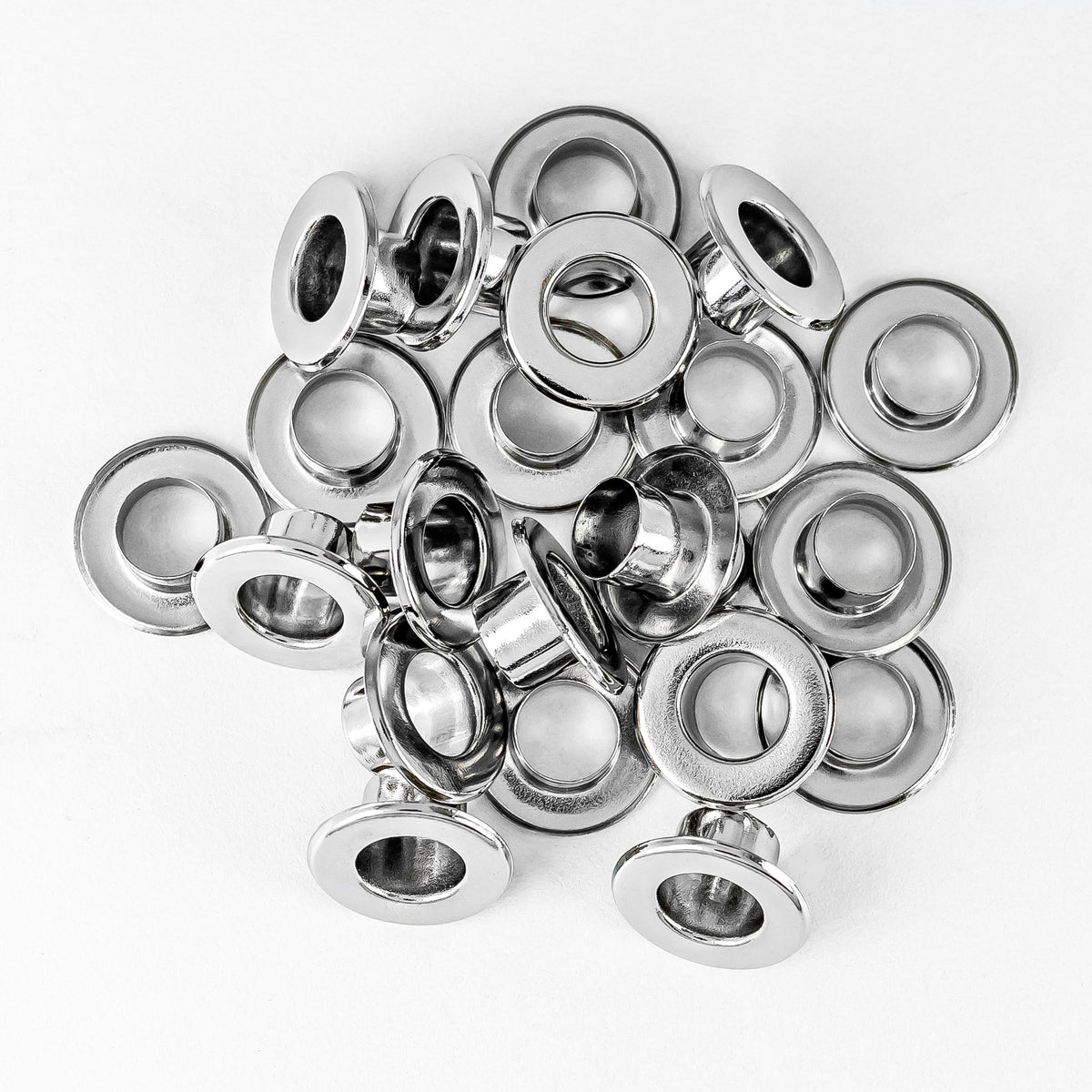 OJALETE PLANO LATON BASE ACERO 610(10MM) X 1000 UNDS.