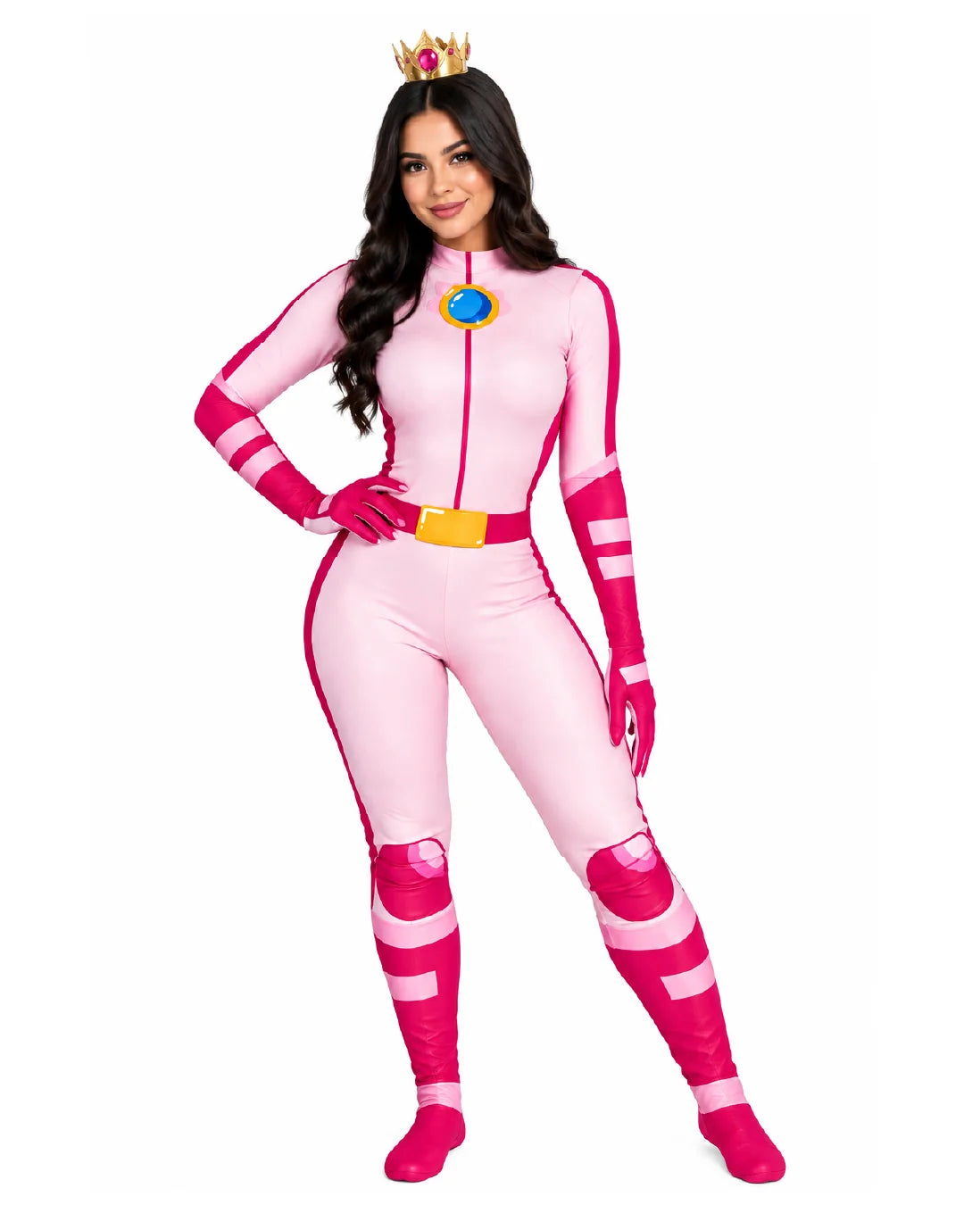 DISFRAZ PRINCESA PEACH AMA-5179-A