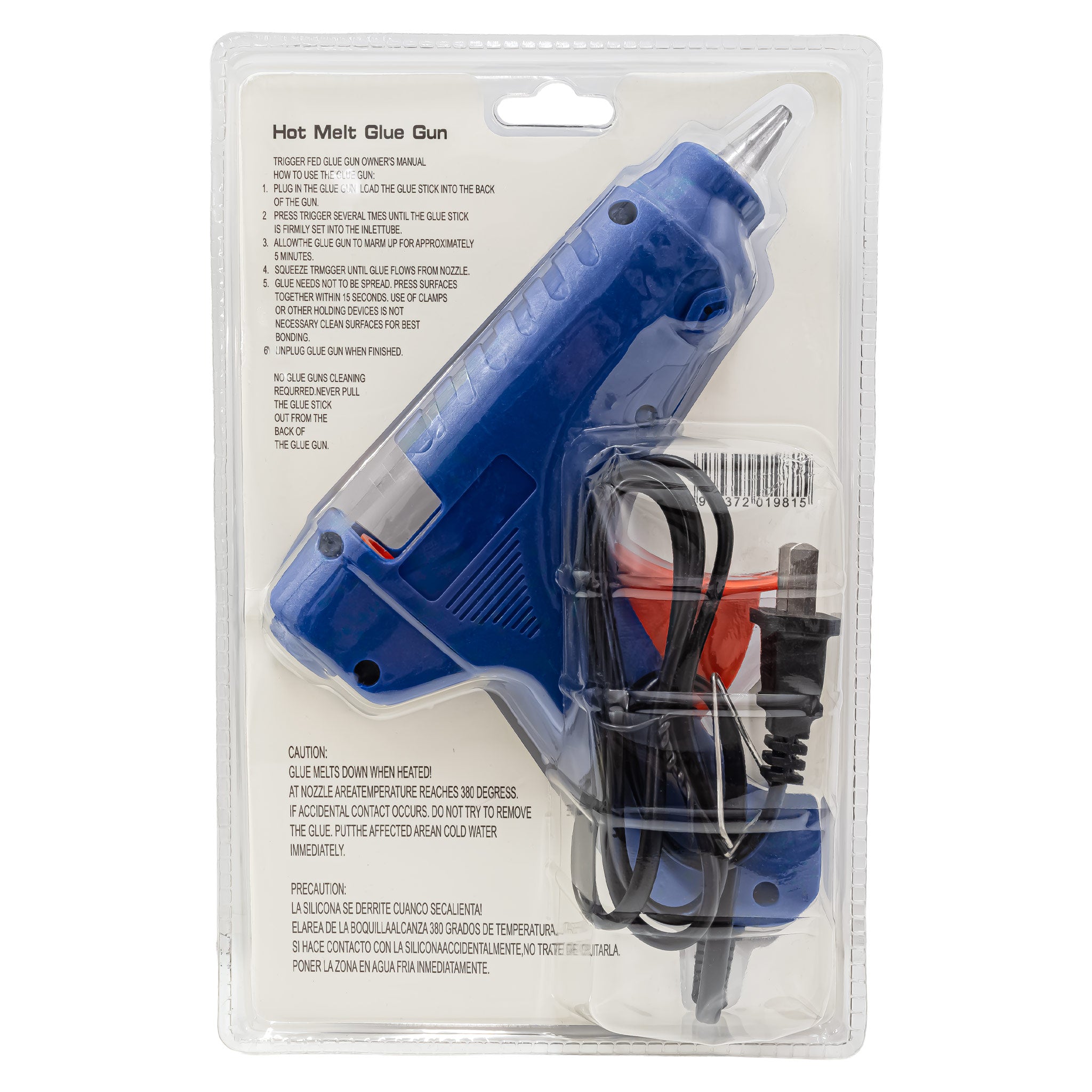 PISTOLA PARA SILICONA HYG-217 (UNIDAD).