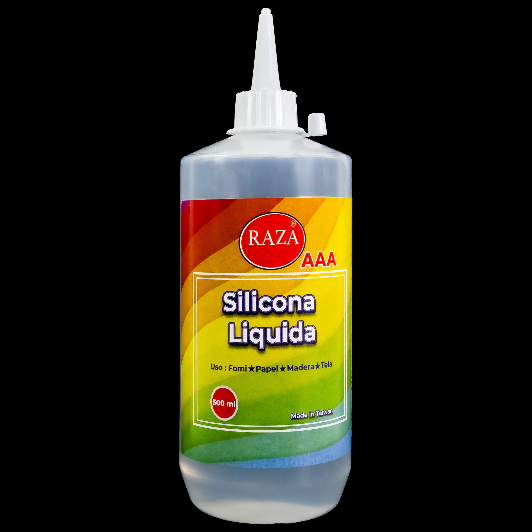 SILICONA LIQUIDA TRANSPARENTE SLT-500(500ML) X 6 UNIDADES.