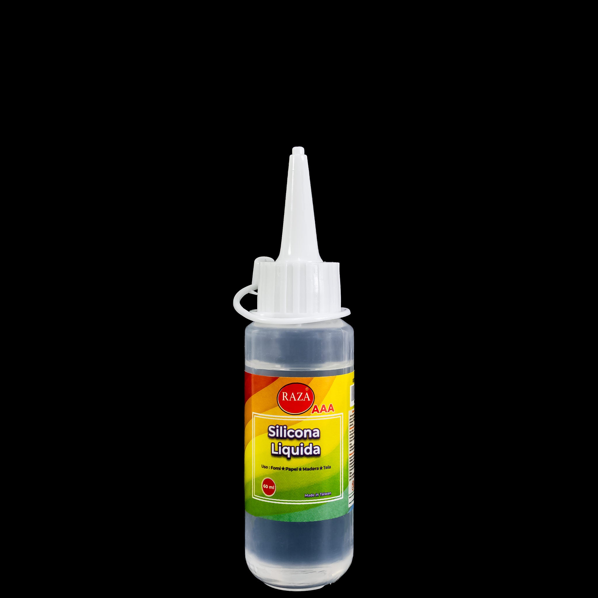 SILICONA LIQUIDA TRANSPARENTE SLT-60(60ML) X 24 UNIDADES.