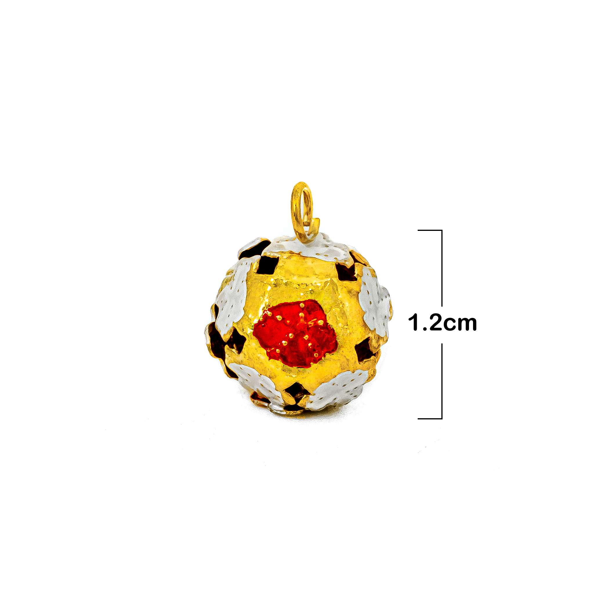 CASCABEL FLOR CAF-12 (1.2 CM) X 100 UNDS.