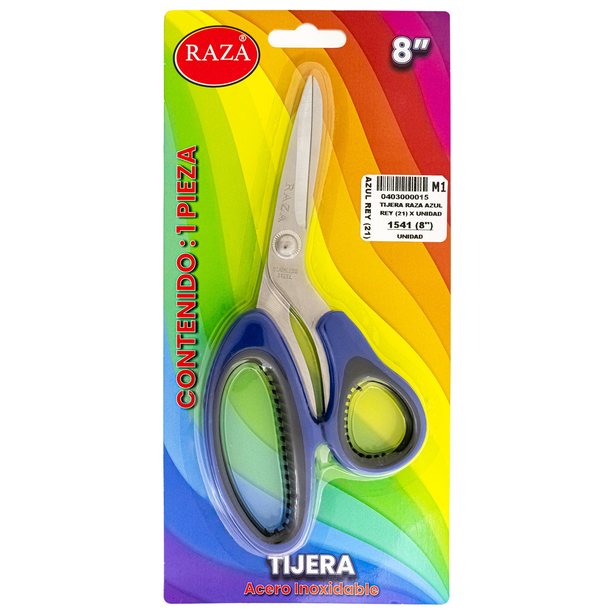 TIJERA RAZA 1541(8") X UNIDAD.
