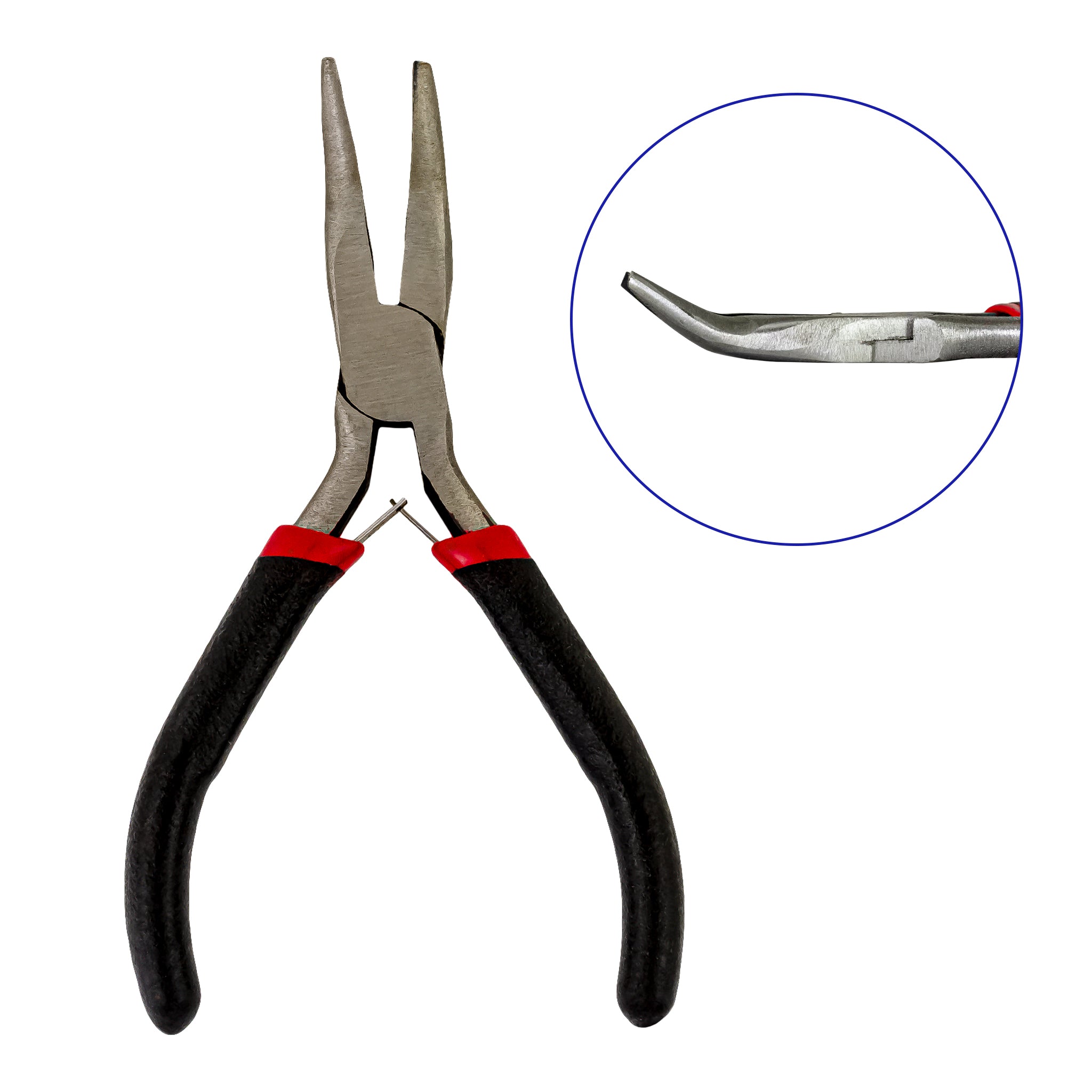 PINZA PUNTA CURVA 7922 PARA MANUALIDADES X 12 UNDS.