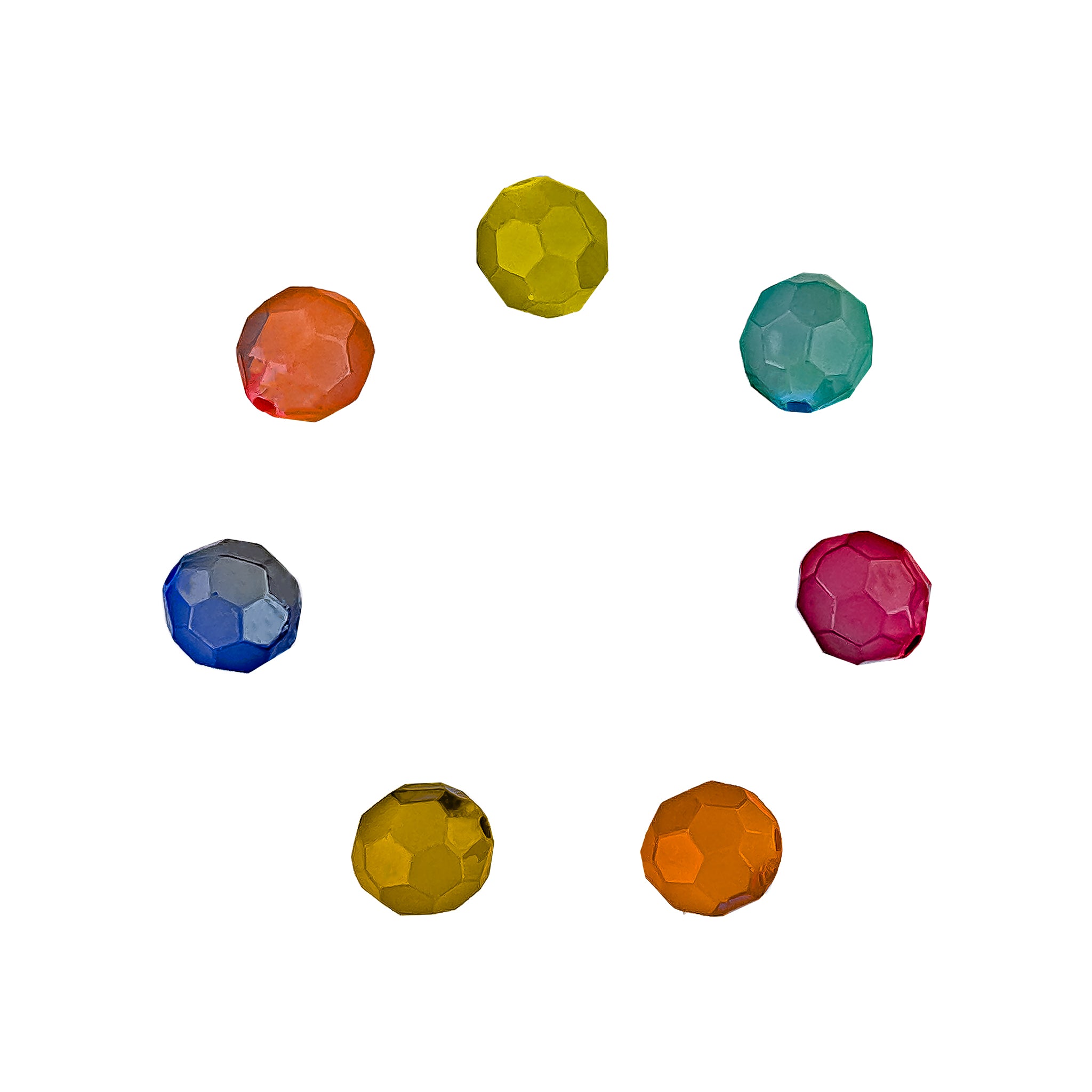 ACRÍLICO DIAMANTE REDONDO DESVANECIDO 951 BAB (10 MM) X LIBRA.