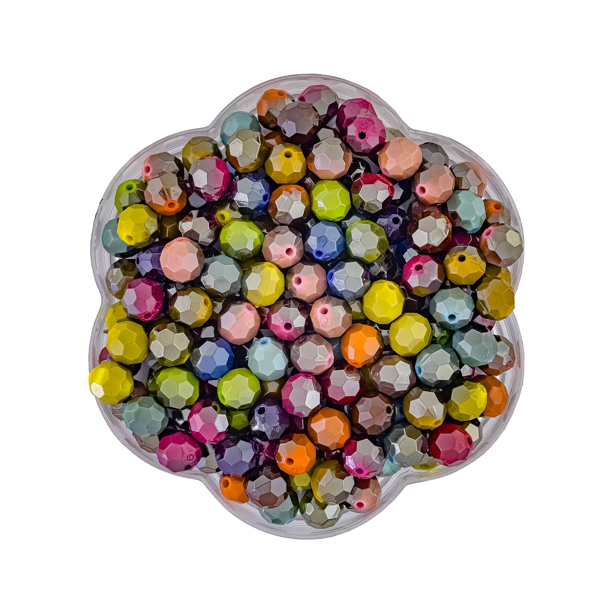 ACRÍLICO DIAMANTE REDONDO DESVANECIDO 951 BAB (10 MM) X LIBRA.