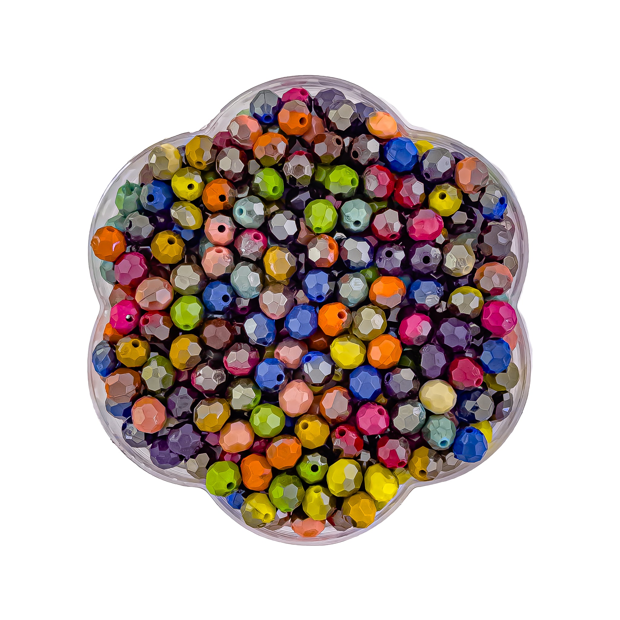 ACRÍLICO DIAMANTE REDONDO DESVANECIDO 70 BAB (8 MM) X LIBRA.