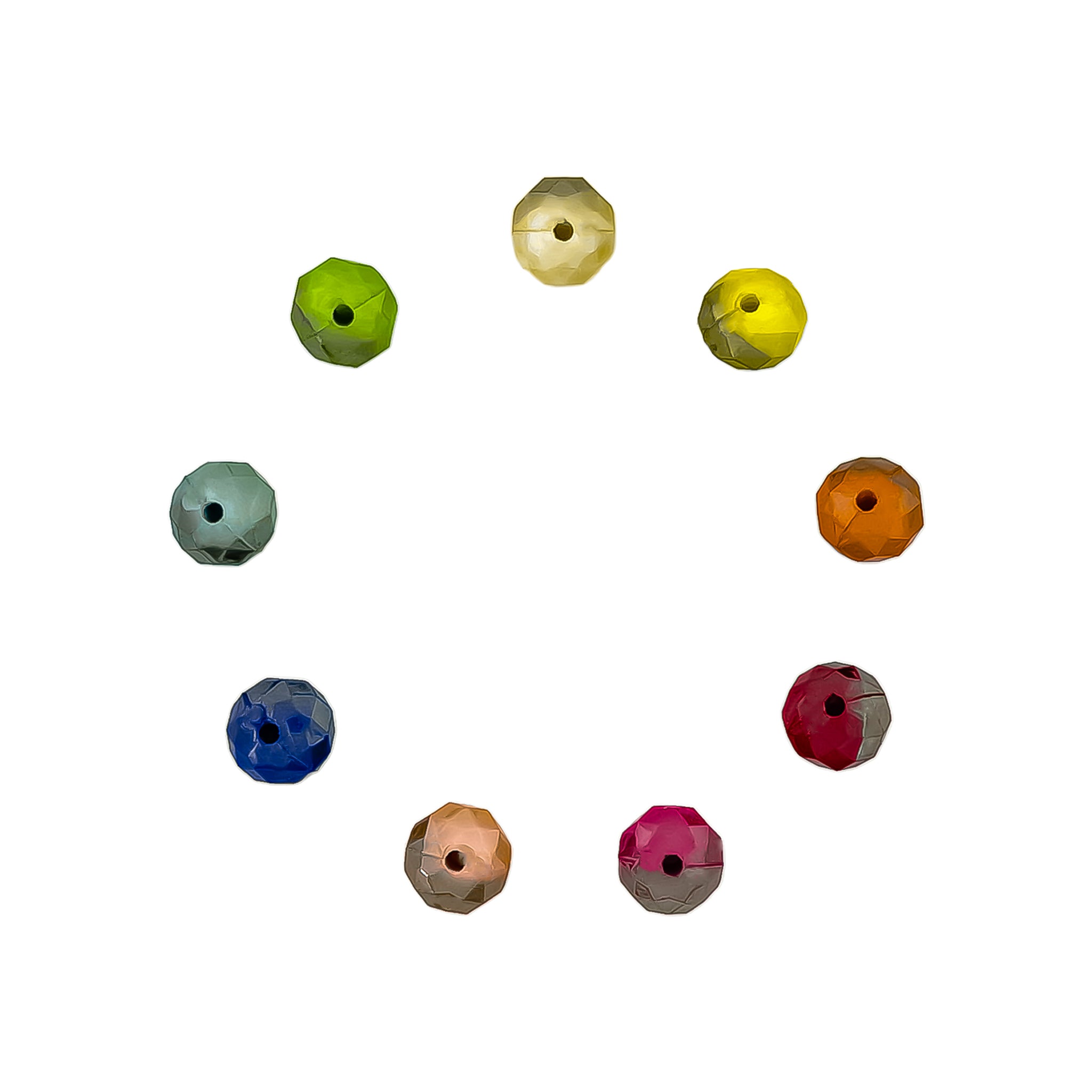 ACRÍLICO RÓNDELA DESVANECIDO 713 BAB (10 MM) X LIBRA.