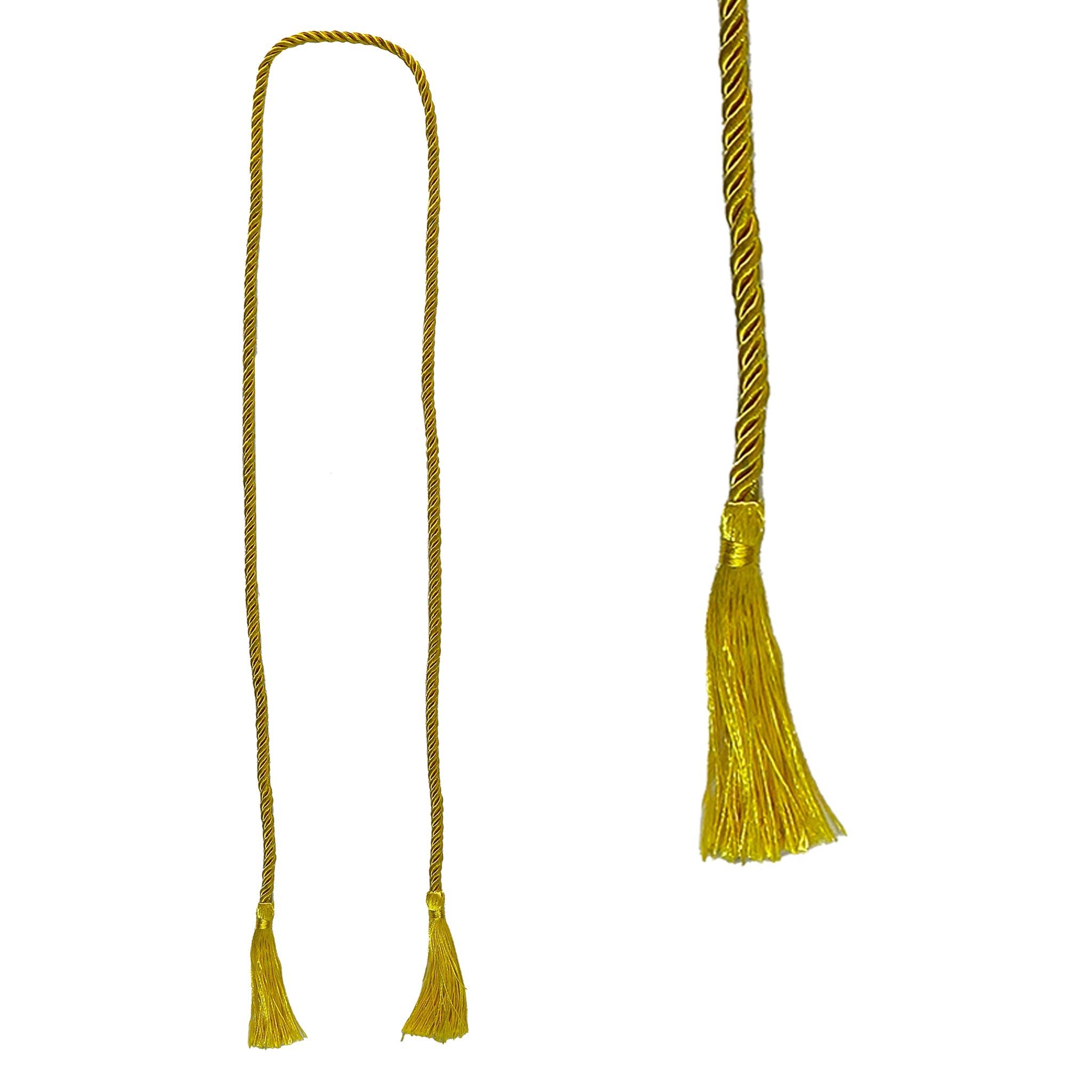 BORLA CON CORDON TRENZADO CBL-100 (1 MT * 5 MM) X 100 UNDS.