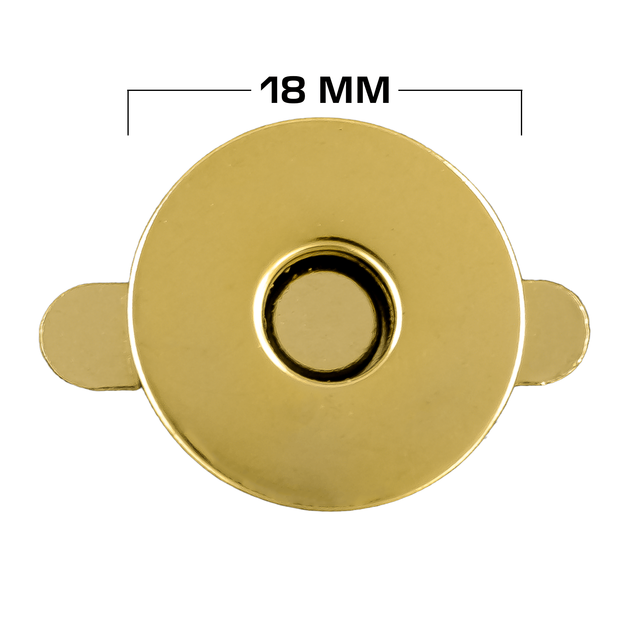 BROCHE IMÁN REF. 902 (18 MM) - X 100 PARES.