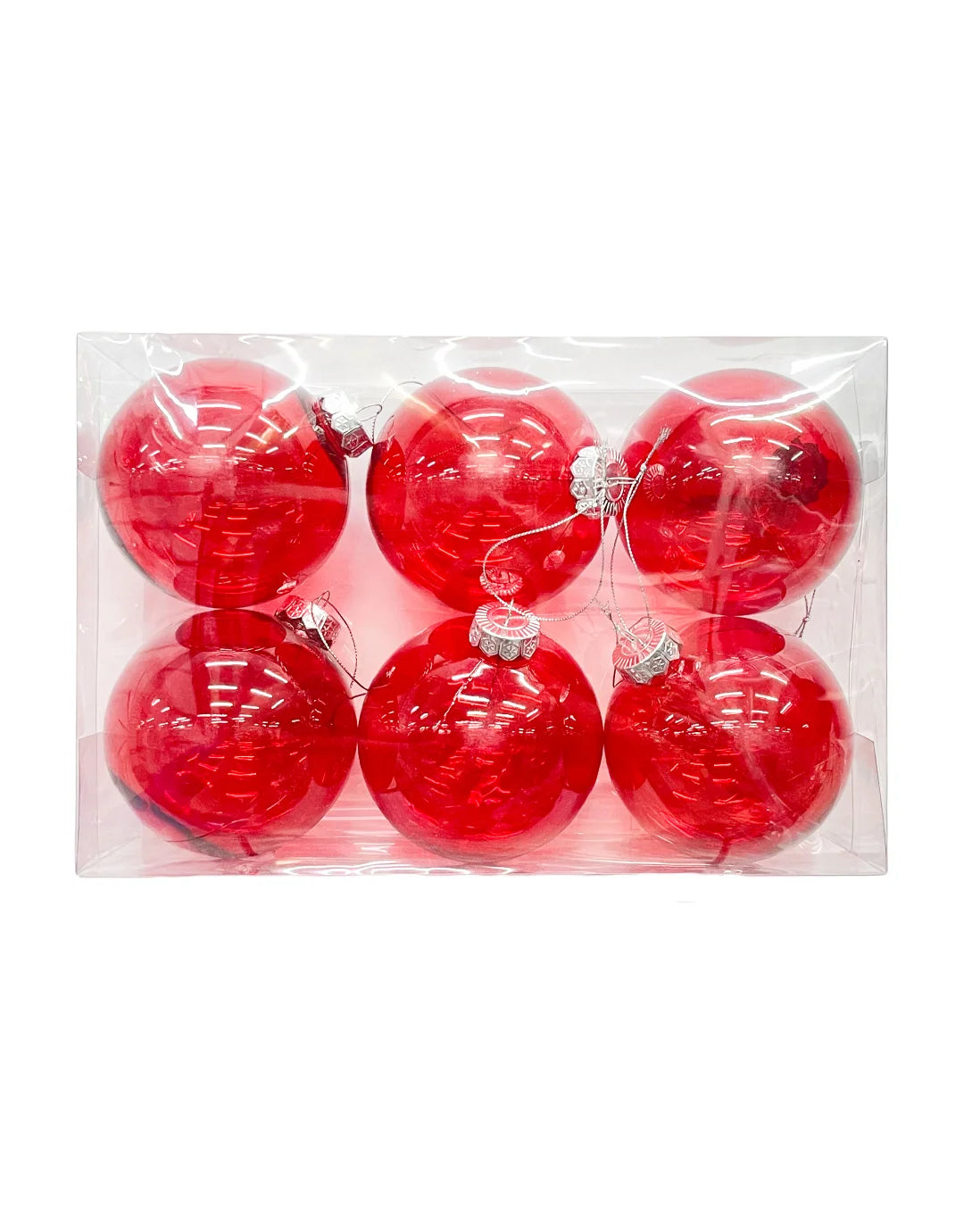 BOLA TRANSPARENTE PET X6 YL-C025PS1006CX