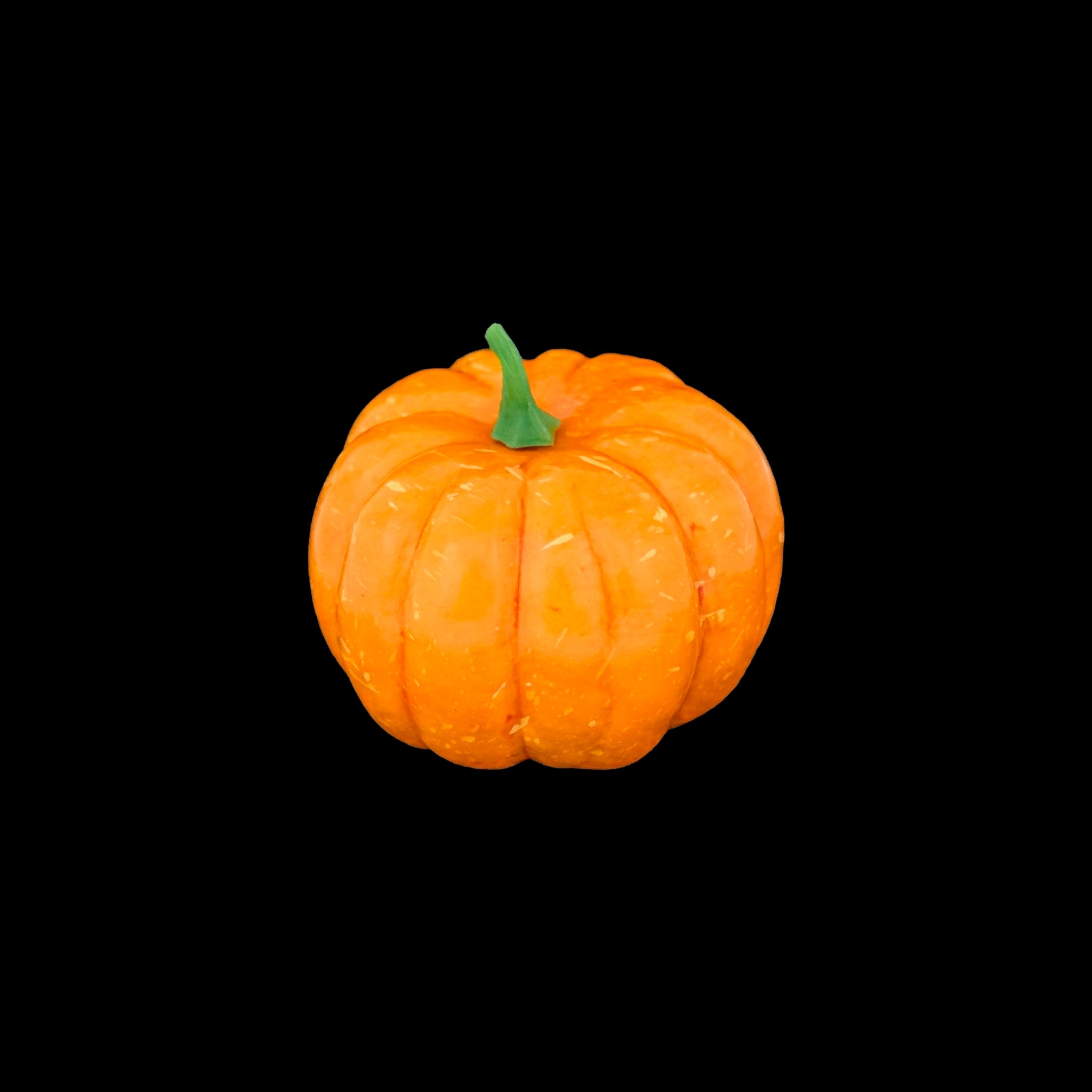 CALABAZA MEDIANA DECORATIVA REF. 100 (8.5 CM) - PAQUETE X 6 UNDS.