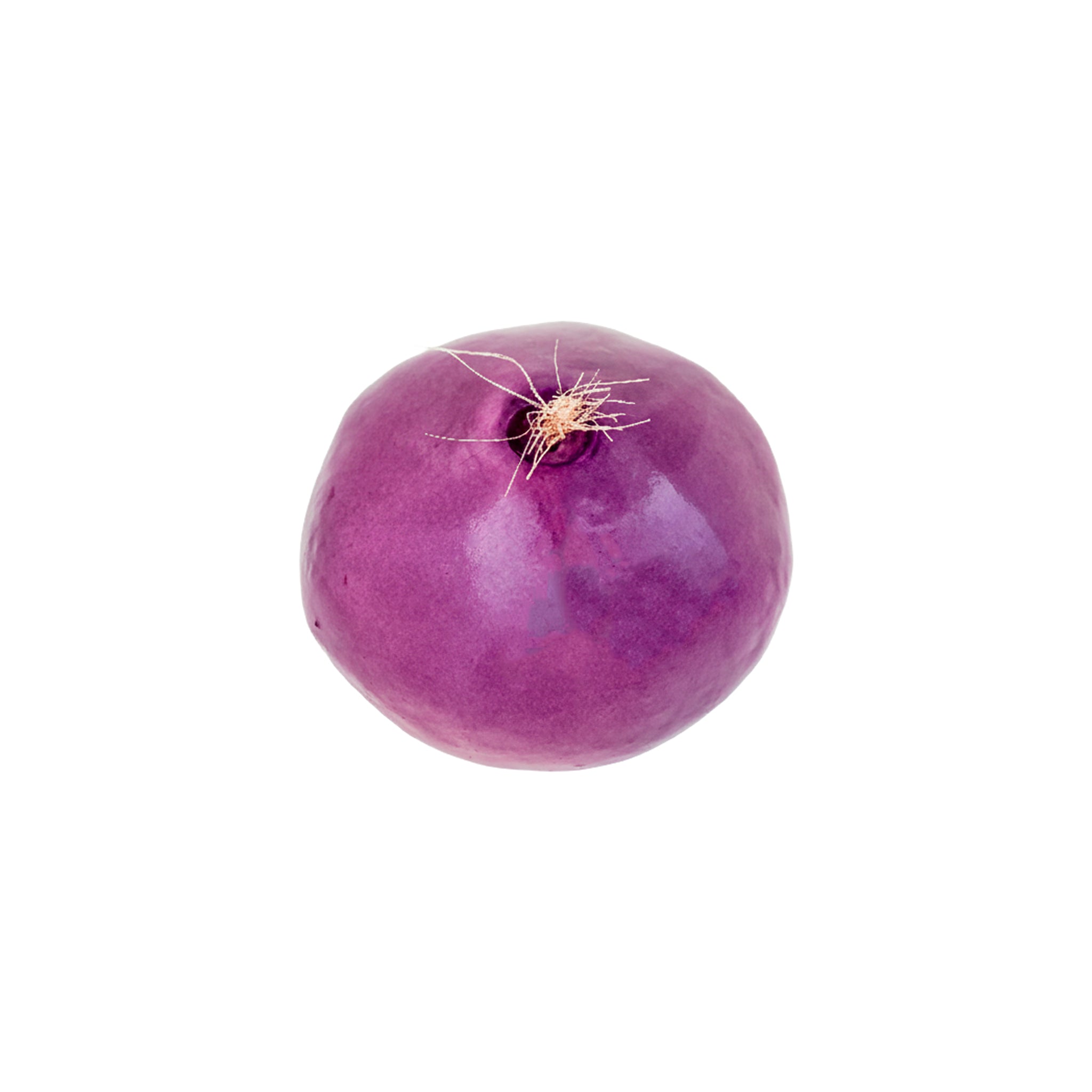 CEBOLLA DE HUEVO ROJA DECORATIVA REF. 75 (9 CM) - PAQUETE X 6 UNDS.