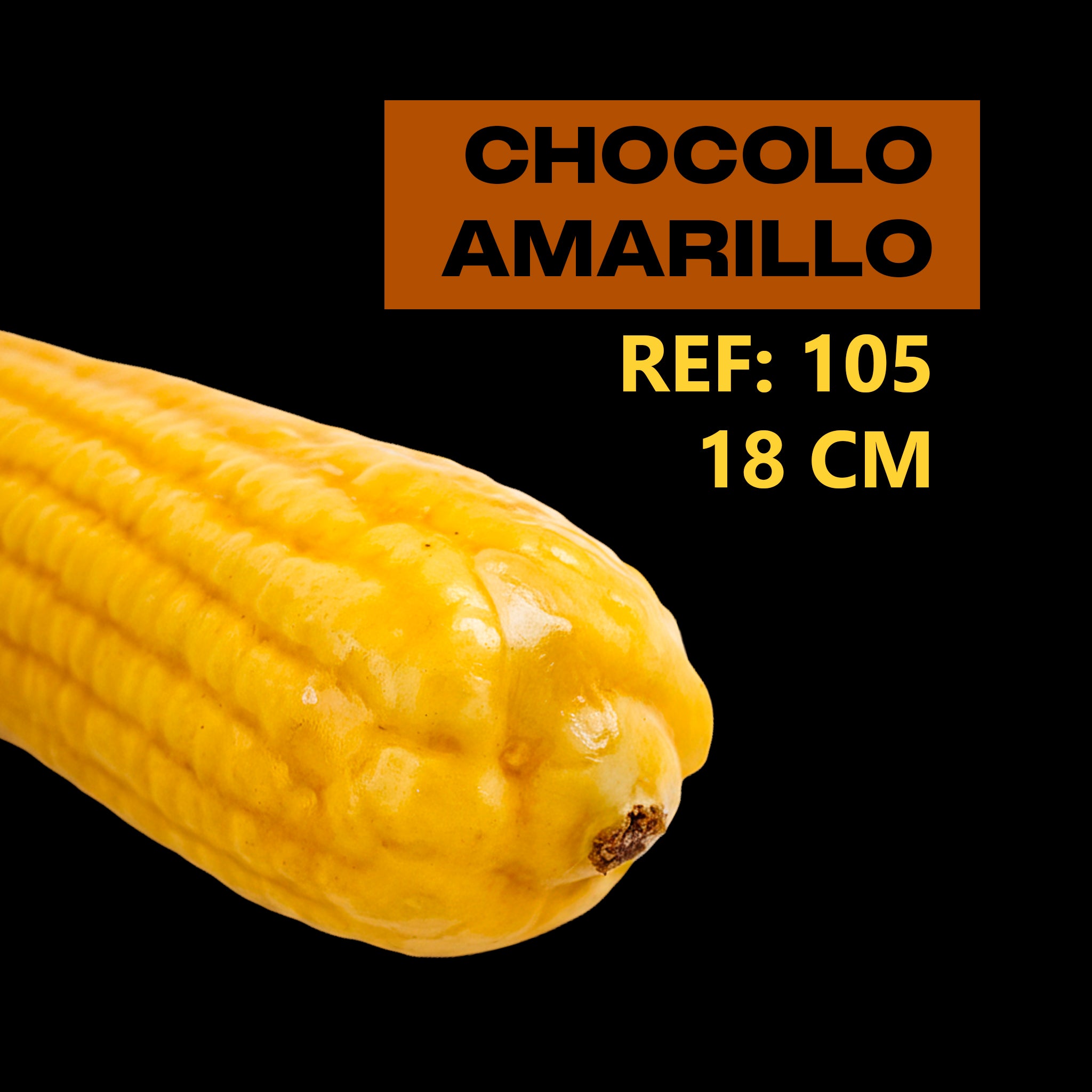 CHÓCOLO DECORATIVO REF. 105 (18 CM) - PAQUETE X 6 UNDS.