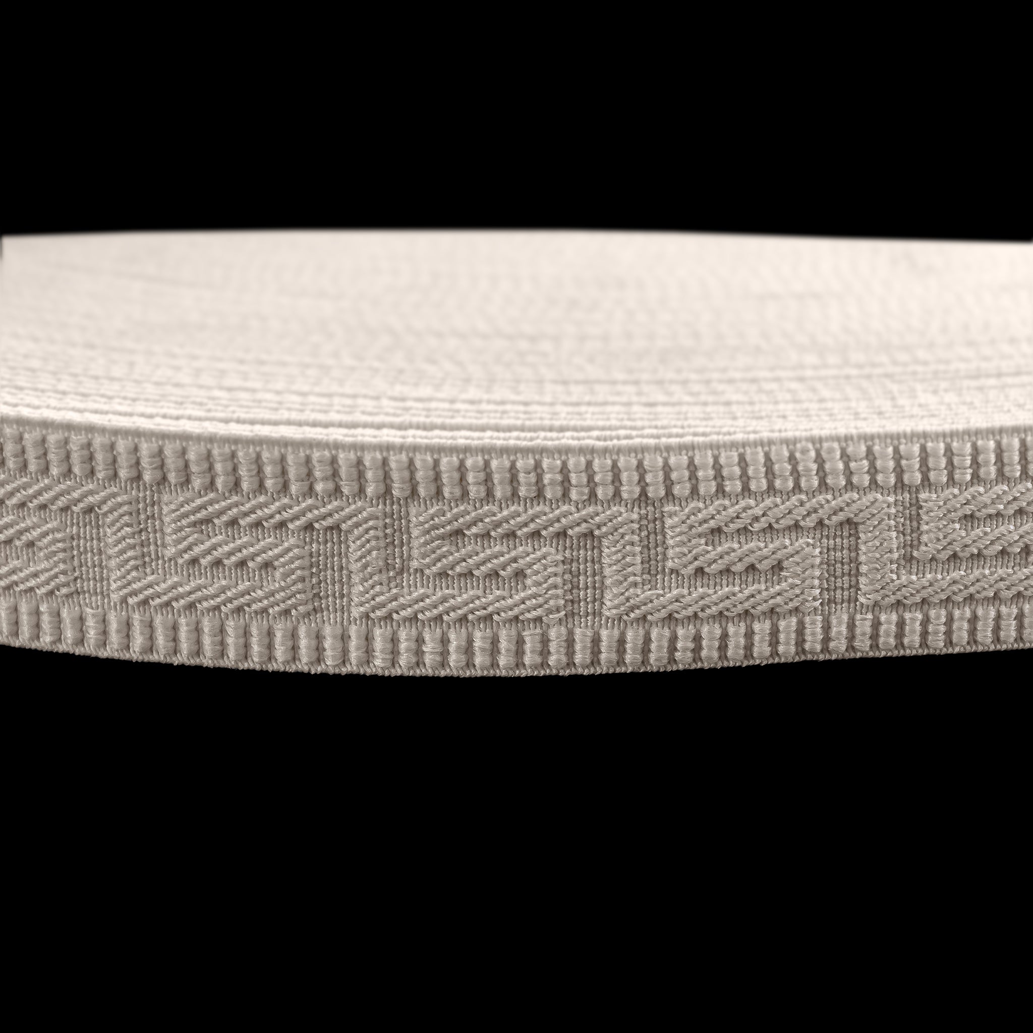 ELÁSTICO LABERINTO REF. ELB-25 (2.5 CM) - ROLLO X 50 MTS.