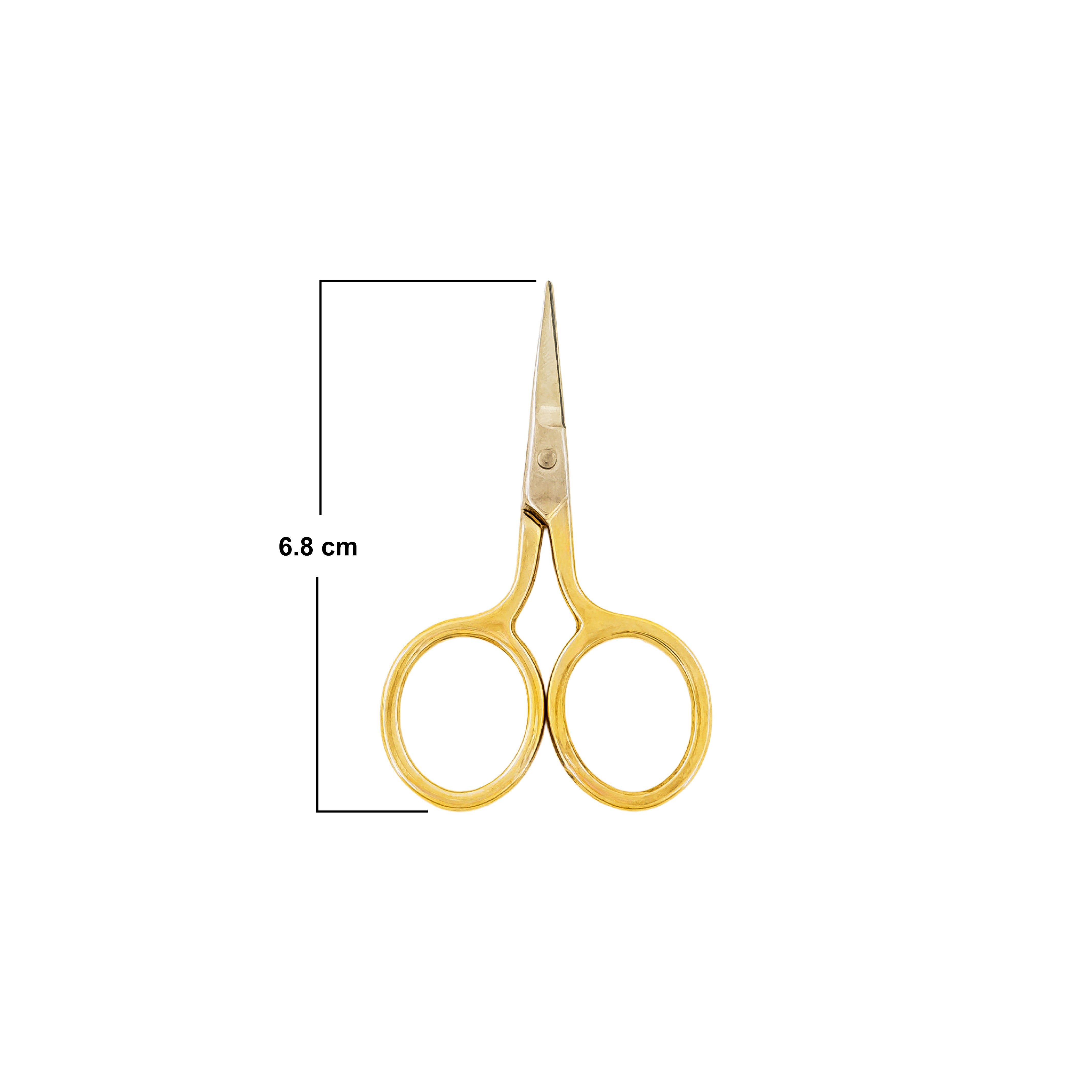 TIJERA PARA BORDAR PUNTA RECTA 10125G X UNIDAD.