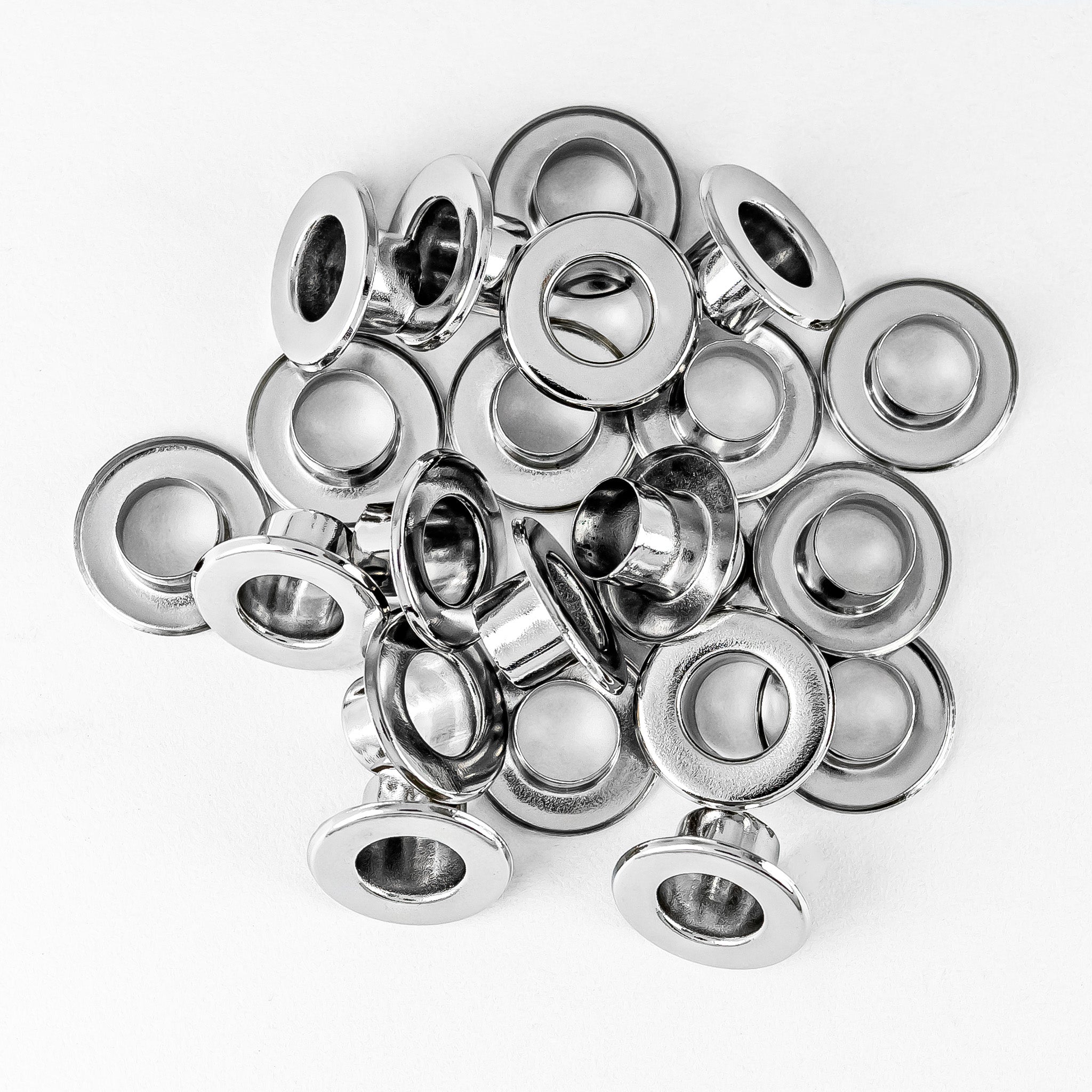 OJALETE PLANO LATON BASE ACERO 610(10MM) X 1000 UNDS.