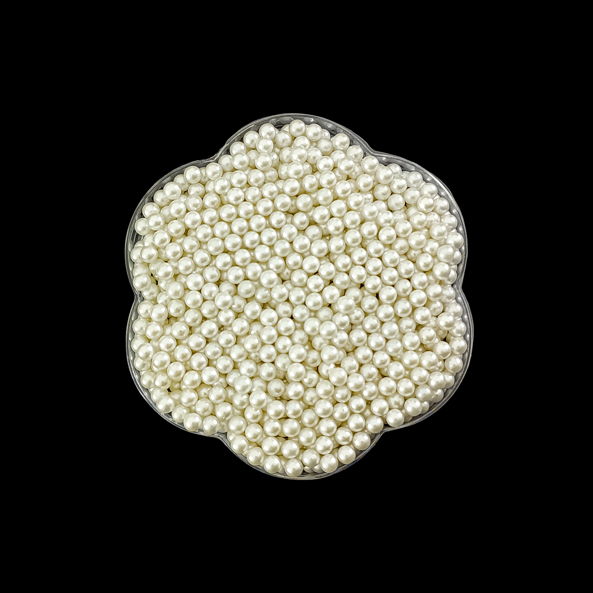 PERLA PLÁSTICA POR LIBRA SIN HUECO 5745 (5MM).