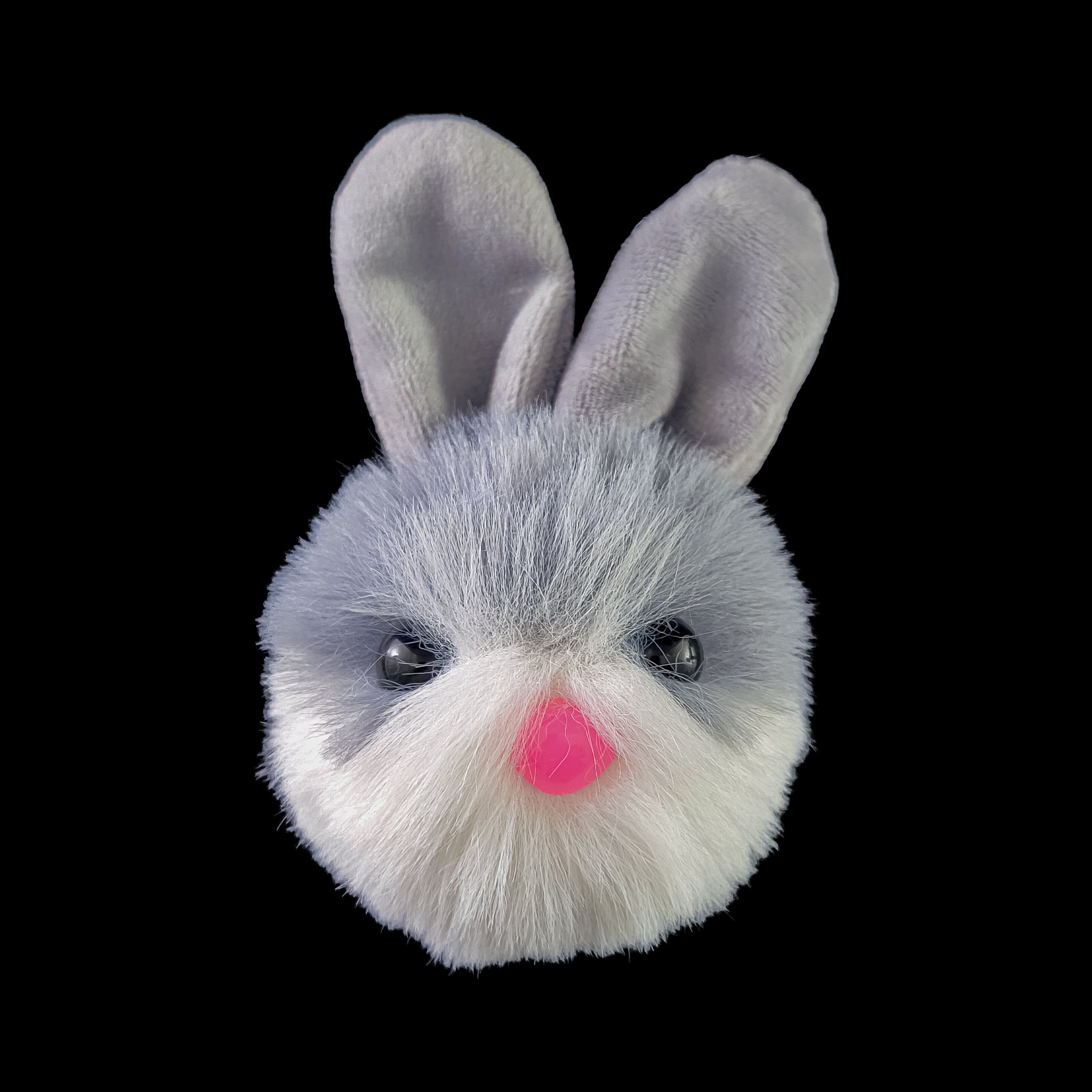 POMPON CON CARA DE CONEJO PPC-710 X 10 UNDS.