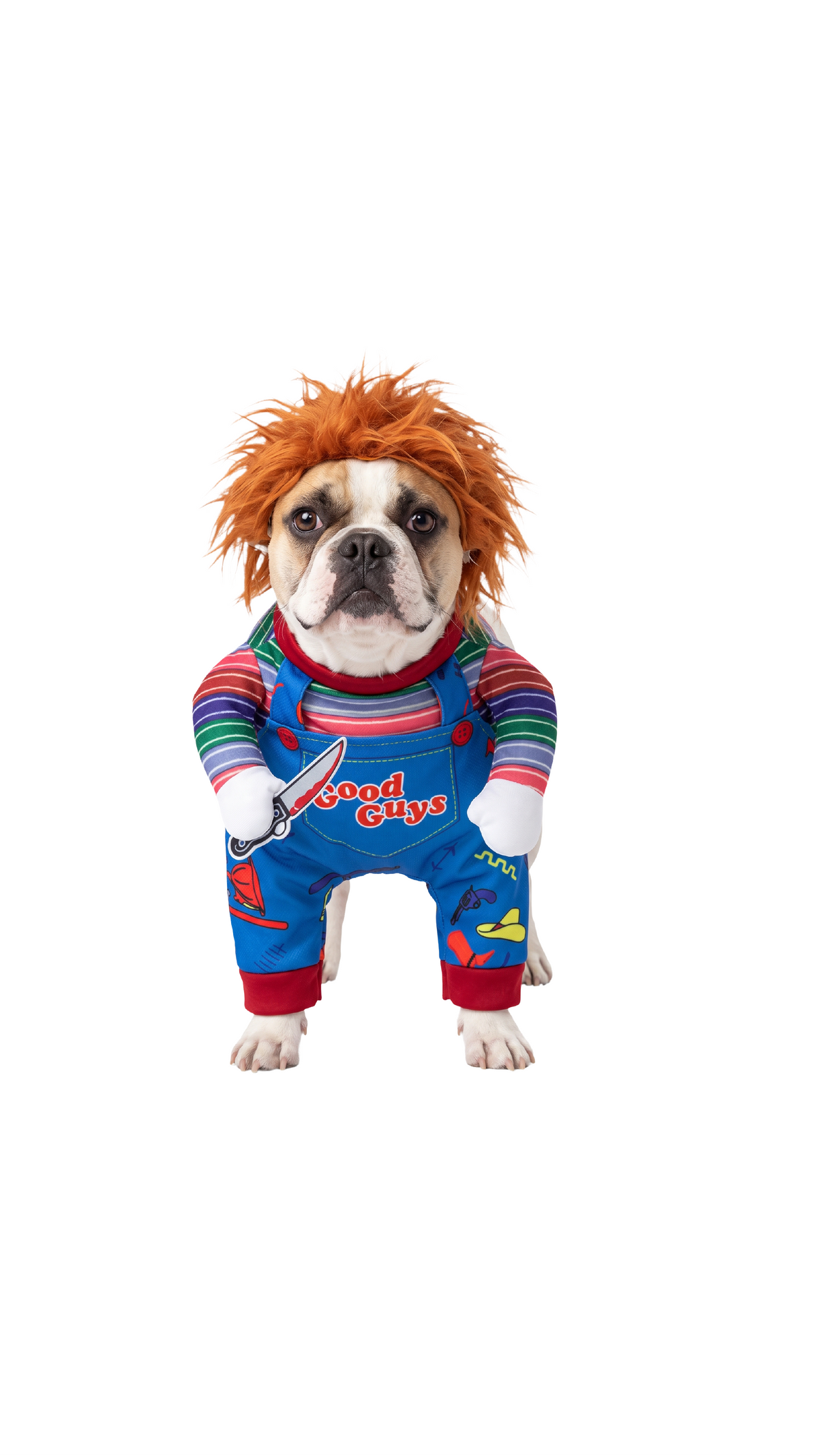 DISFRAZ DE CHUCKY PARA PERROS