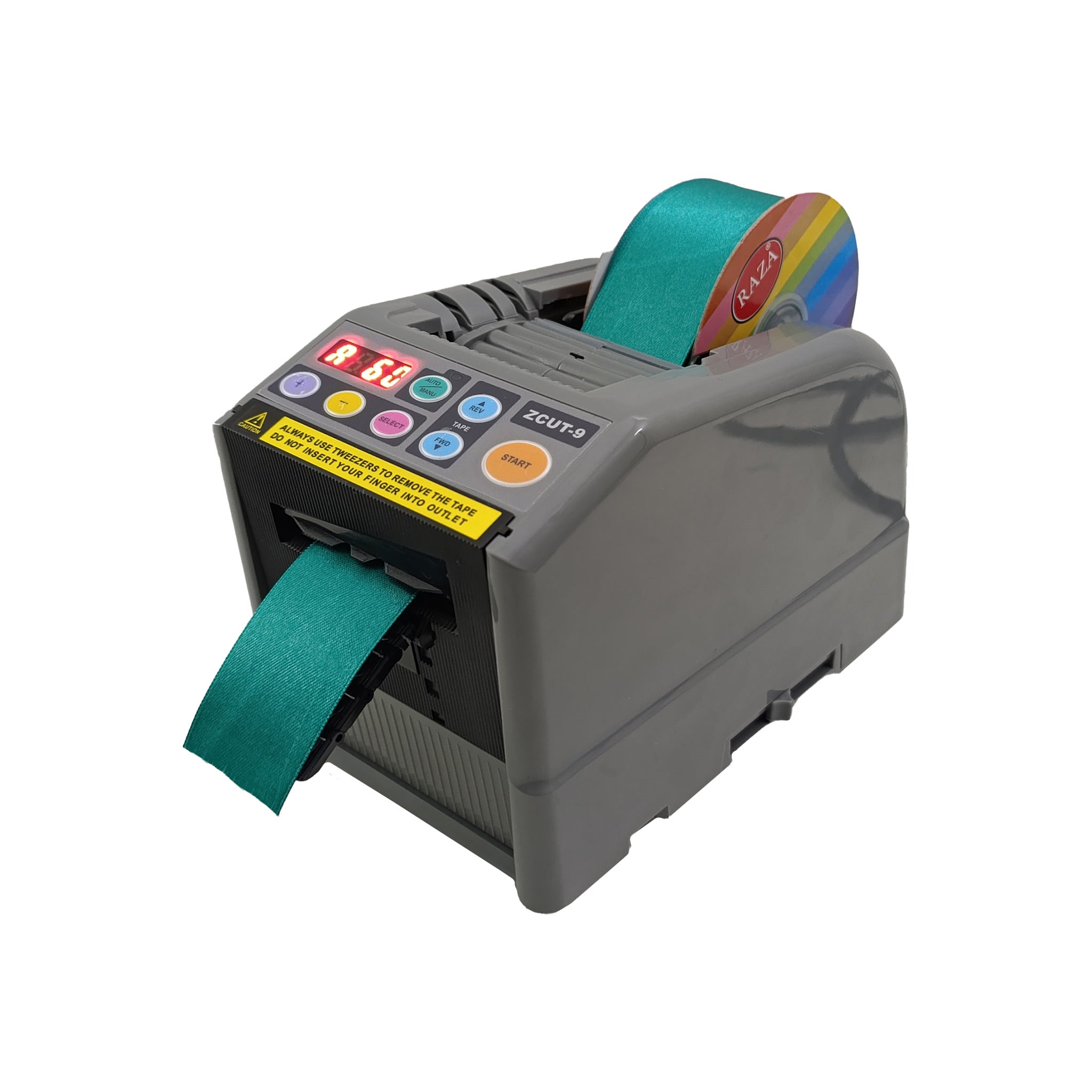 MÁQUINA DISPENSADORA AUTOMÁTICA DE CINTA ZCUT-9 (110V).